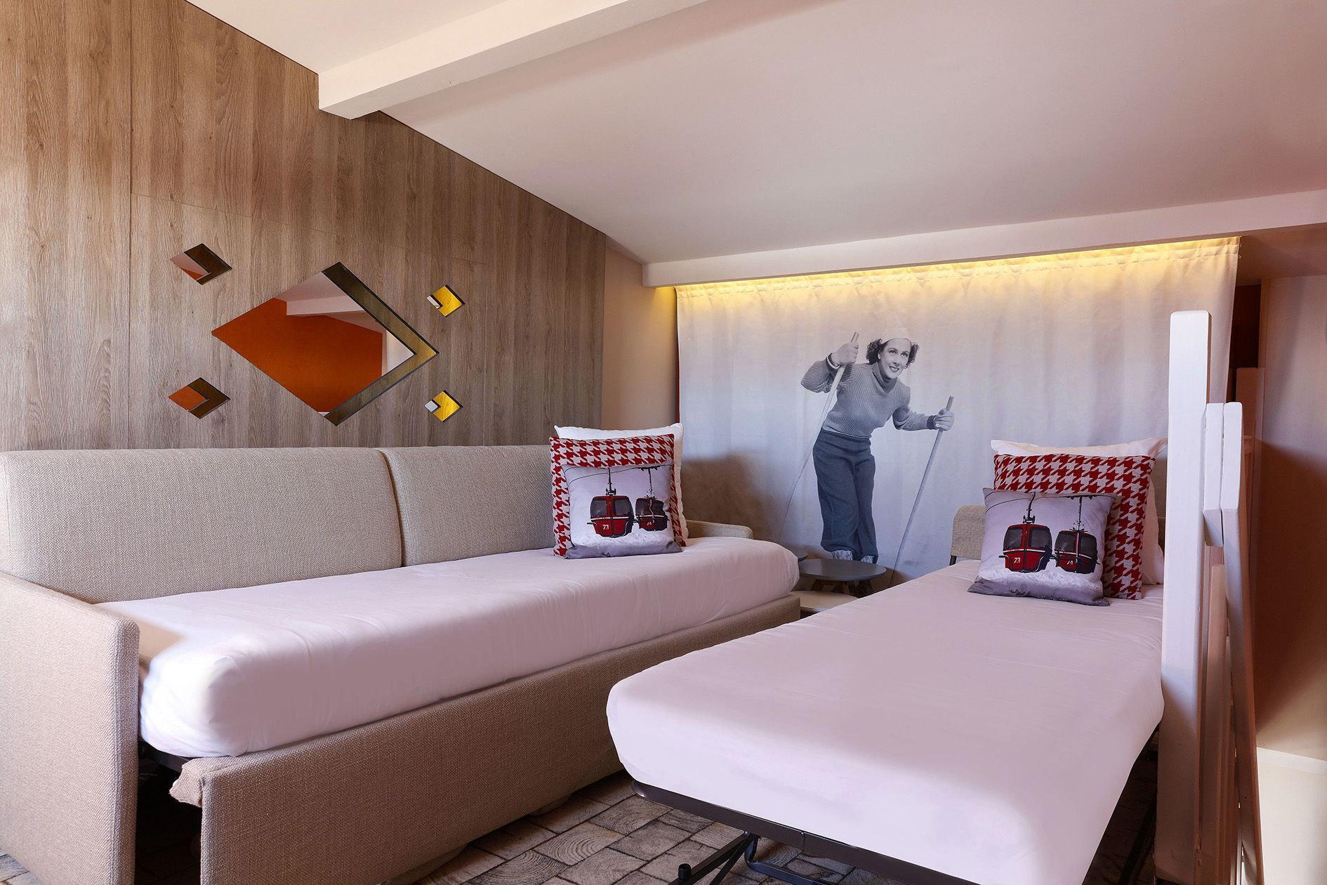 Grandes Rousses Hôtel & Spa - Chambre Duplex Panoramique