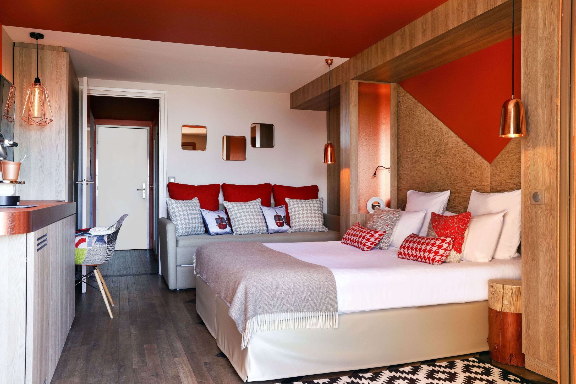 Grandes Rousses Hôtel & Spa - Chambre Triple Panoramique